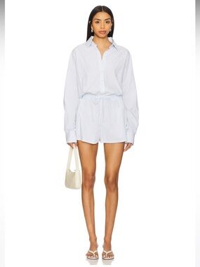 NWOT! Lovers and Friends Swift Romper in Ocean Stripe